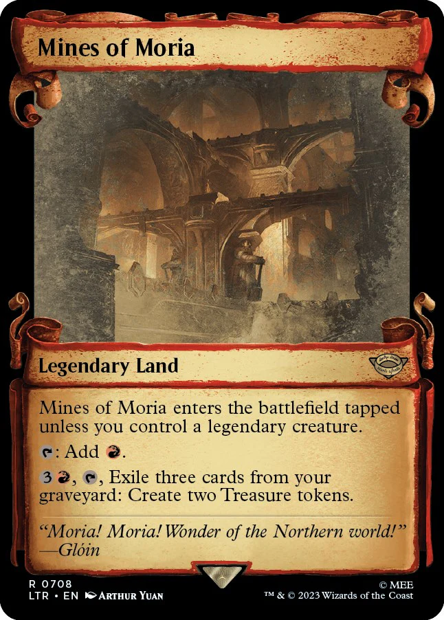 Mines of Moria (Showcase Scrolls) [LTR - 708]