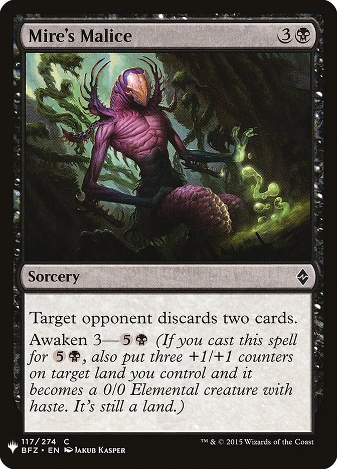 Mire's Malice [LIST - 117]