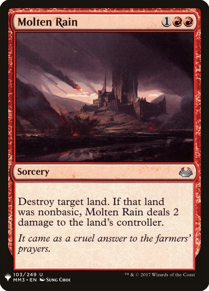 Molten Rain [LIST - 103]