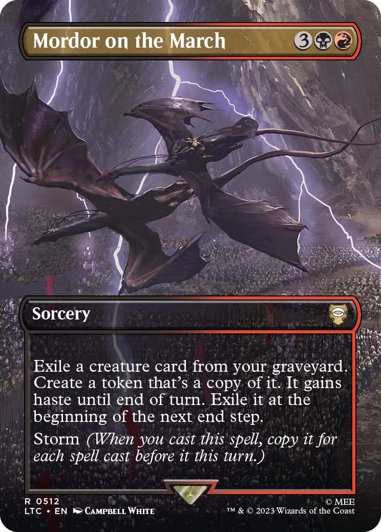 Mordor on the March (Borderless) [LTC - 512]