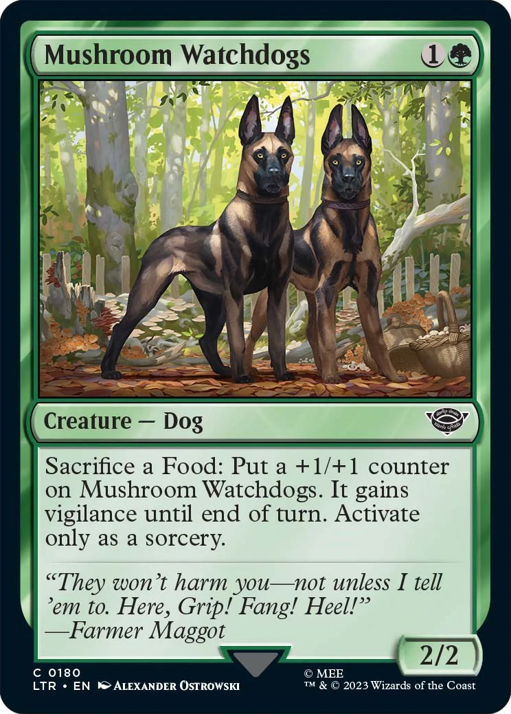 Mushroom Watchdogs [LTR - 180]