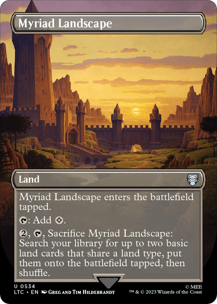 Myriad Landscape (Borderless) [LTC - 534]