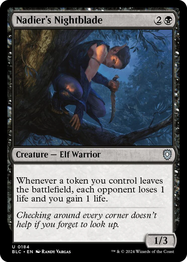 Nadier's Nightblade [BLC - 184]