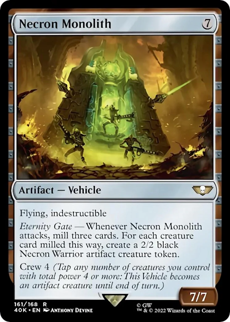 Necron Monolith (Surge Foil) [40K - 161]