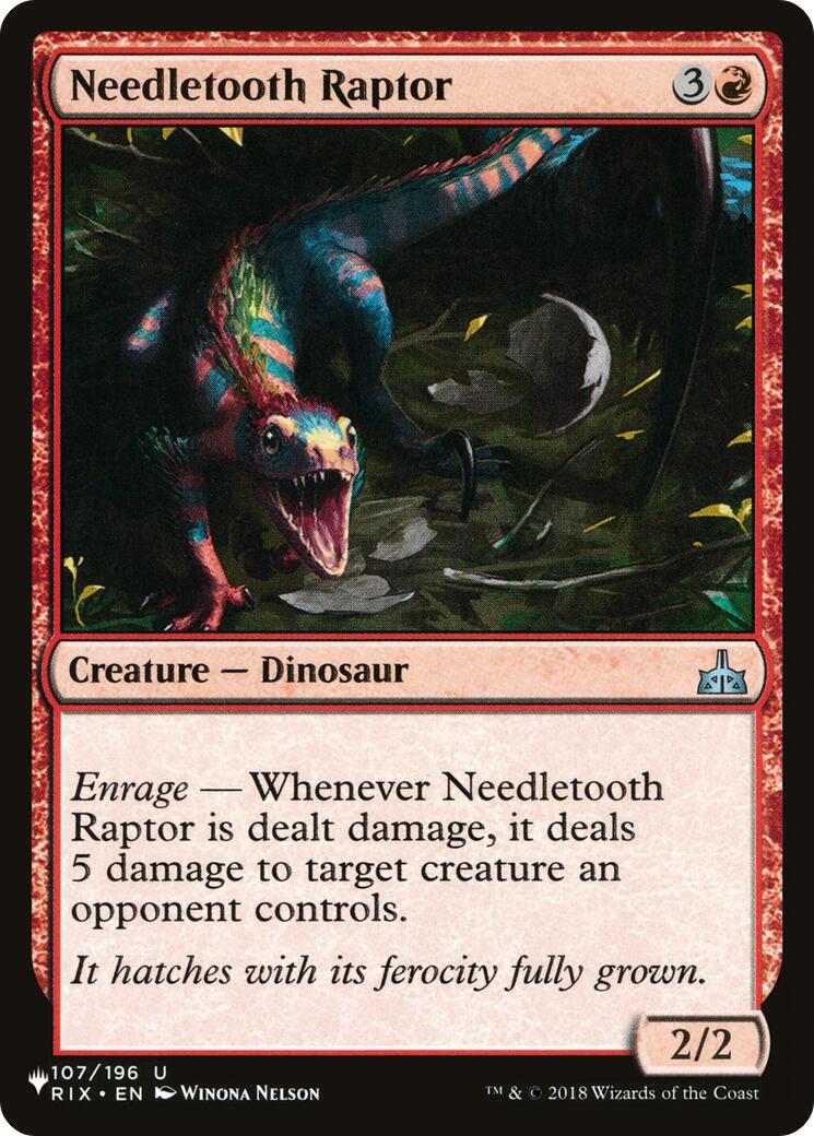 Needletooth Raptor [LIST - 107/196]