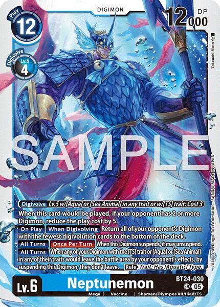 Neptunemon [BT-24 - BT24-030 SR]