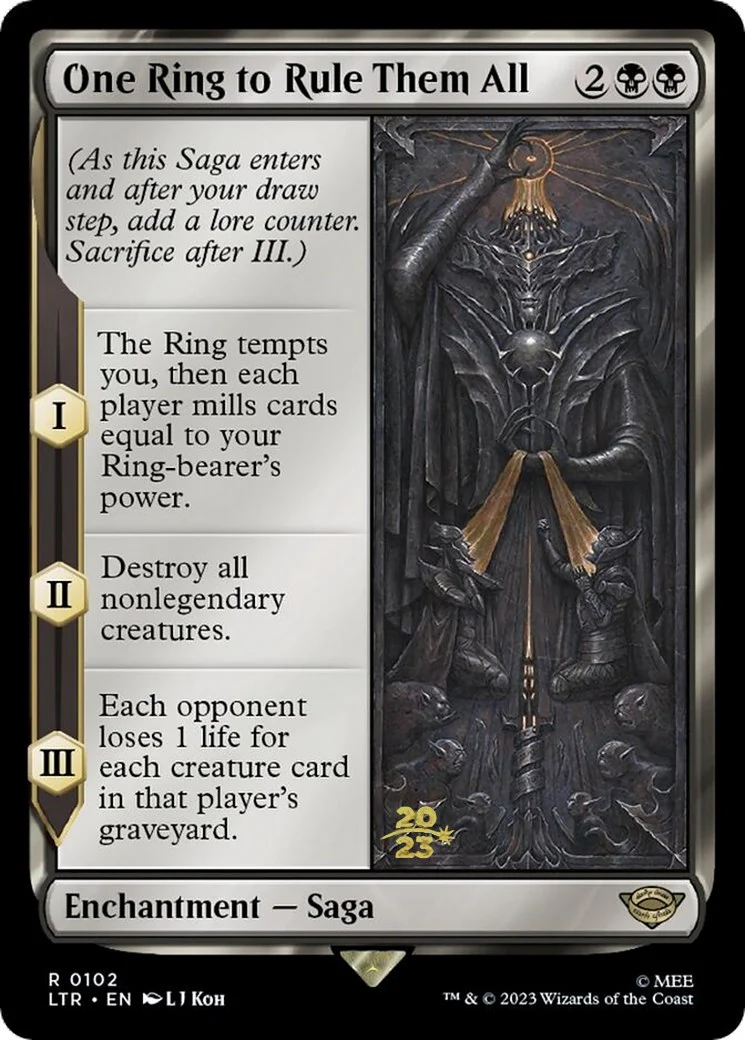 One Ring to Rule Them All [PRE - 102]