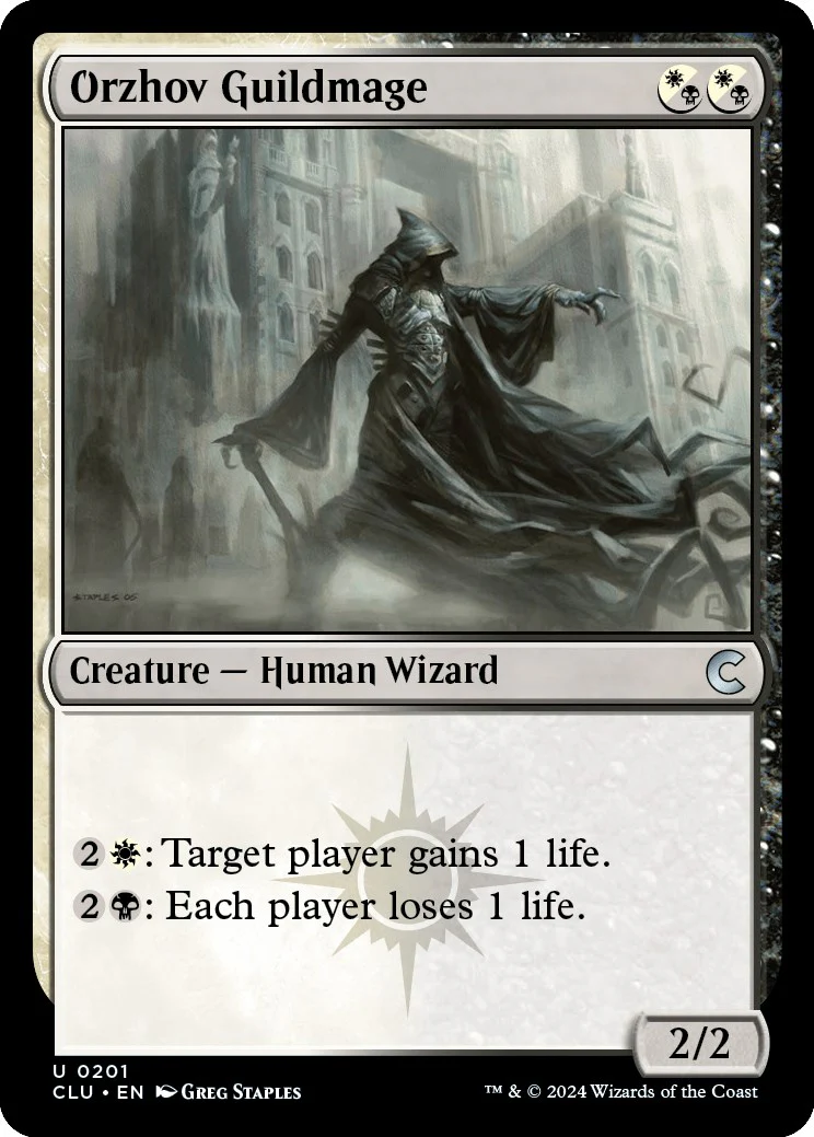 Orzhov Guildmage [CLU - 201]