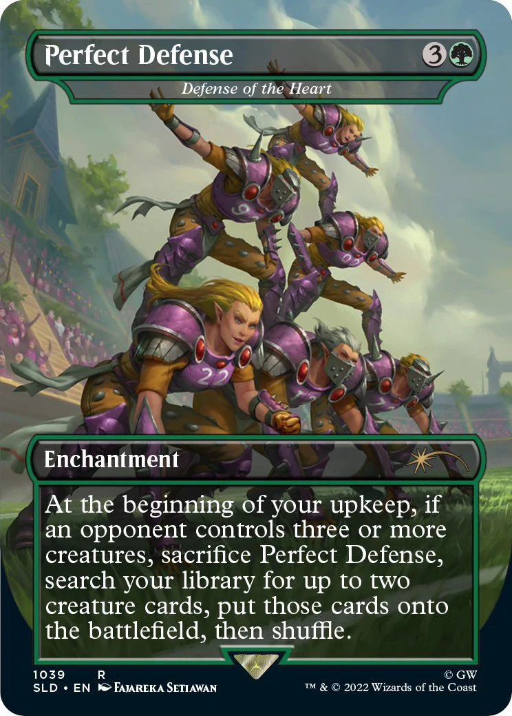 Perfect Defense - Defense of the Heart (Borderless) [SLD - 1039]