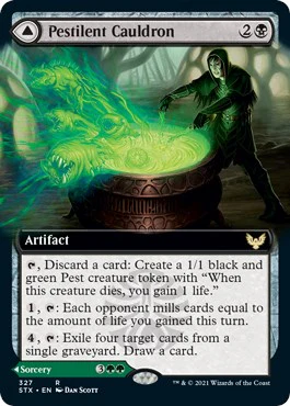 Pestilent Cauldron (Extended Art) [STX - 327]