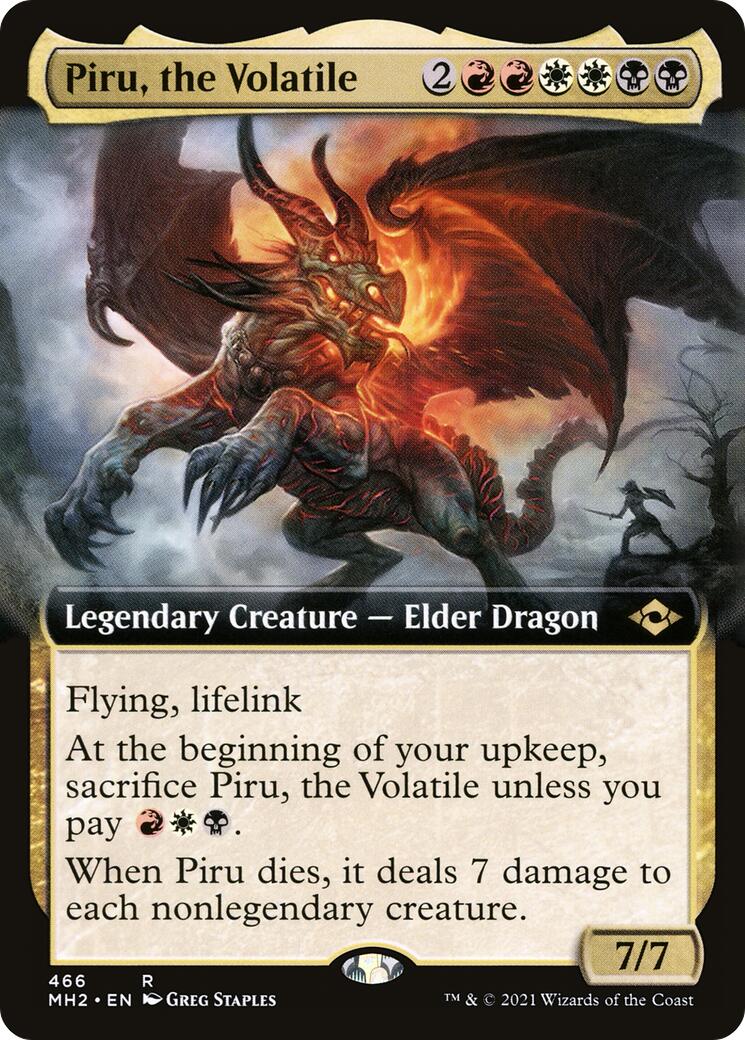 Piru, the Volatile (Extended Art) [MH2 - 466]
