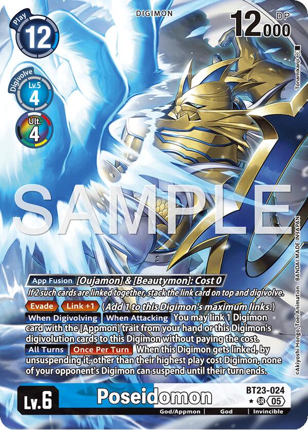 Poseidomon (Alternate Art) [BT-23 - BT23-024 SR]