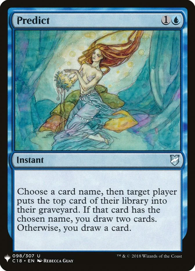 Predict [LIST - 98]