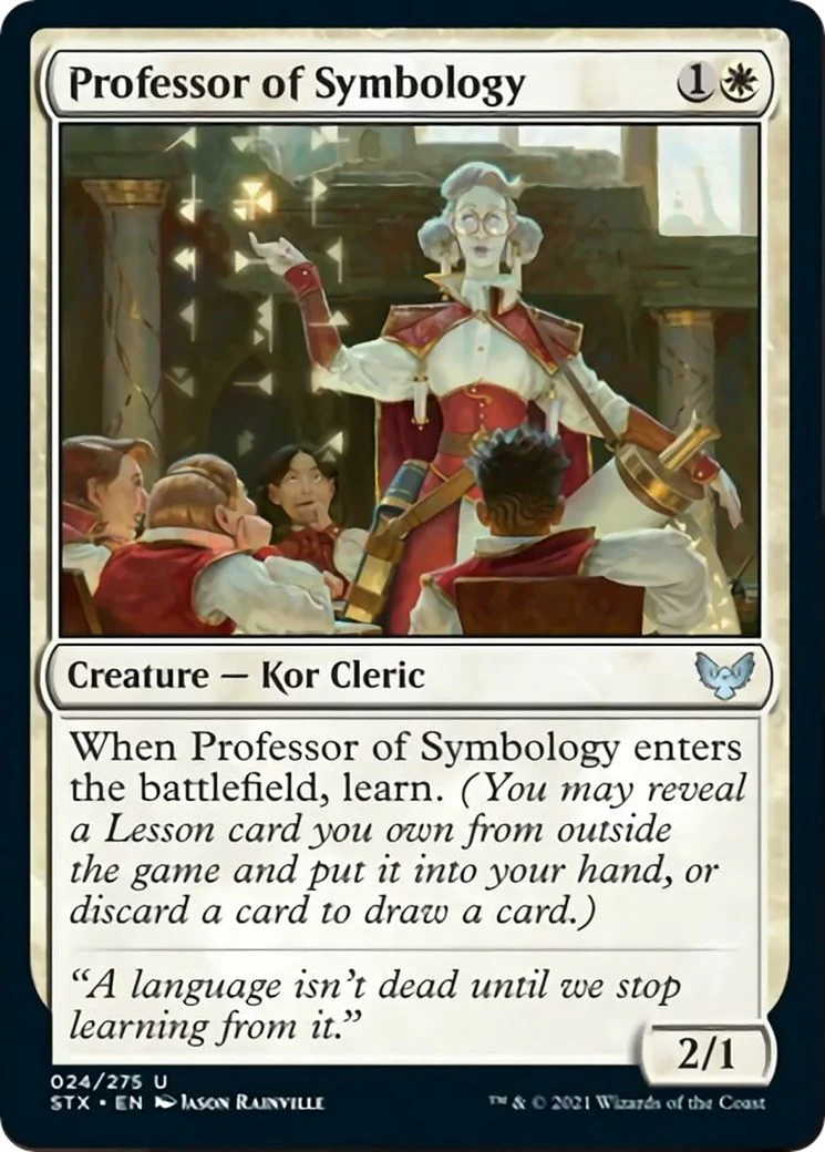 Professor of Symbology [STX - 24]