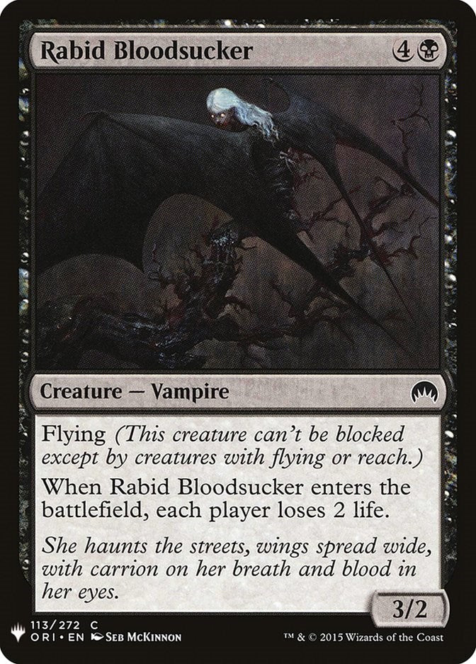 Rabid Bloodsucker [LIST - 113]