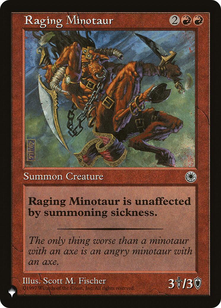 Raging Minotaur [LIST]
