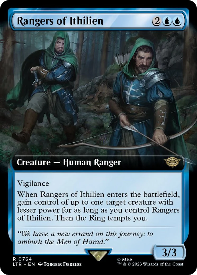 Rangers of Ithilien (Extended Art) (Surge Foil) [LTR - 764]