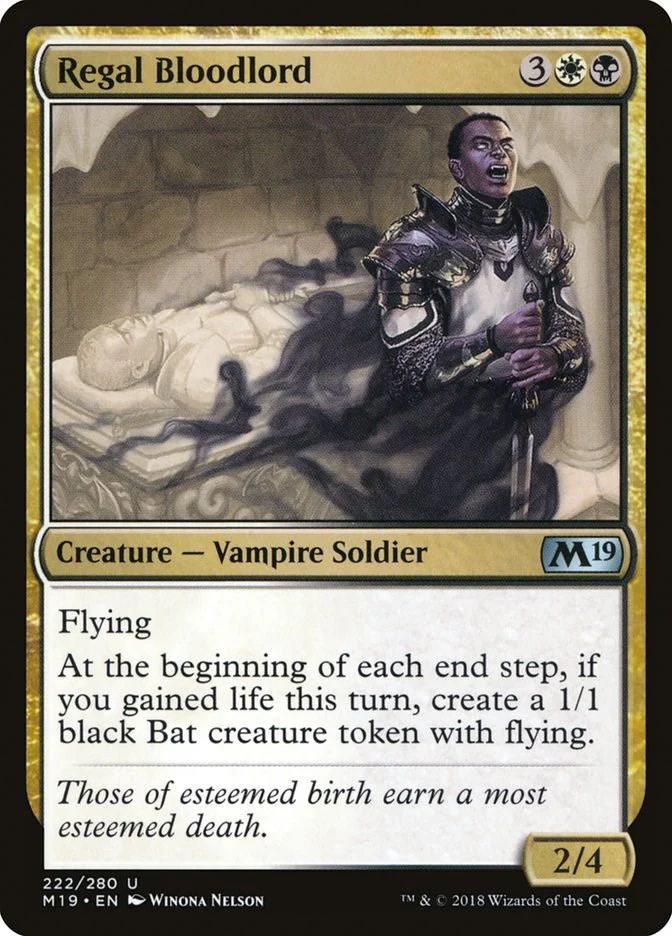 Regal Bloodlord [M19 - 222]