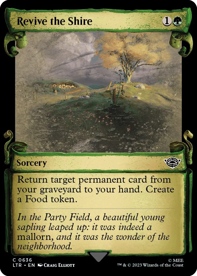 Revive the Shire (Showcase Scrolls) [LTR - 636]