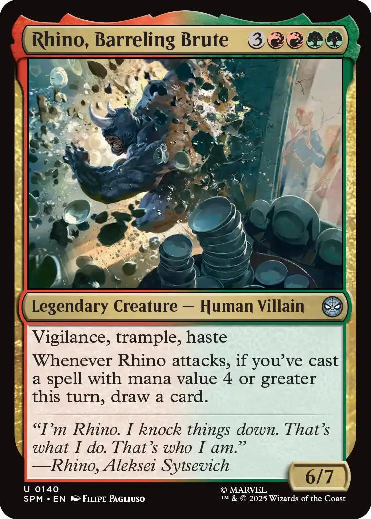 Rhino, Barreling Brute [SPM - 140]