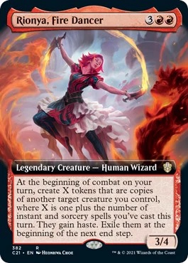 Rionya, Fire Dancer (Extended Art) [C21 - 382]