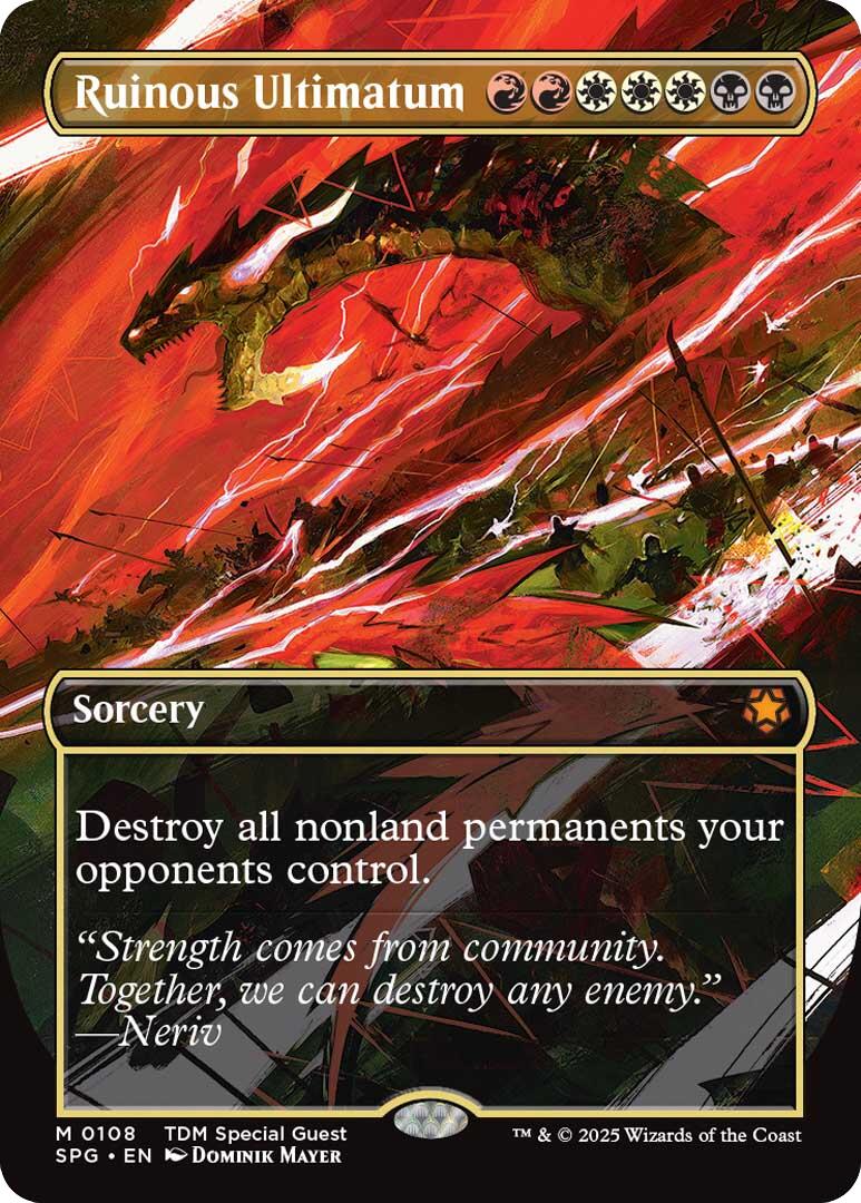 Ruinous Ultimatum (Borderless) [SPG - 108]
