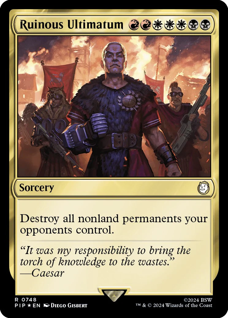 Ruinous Ultimatum (Surge Foil) [PIP - 748]