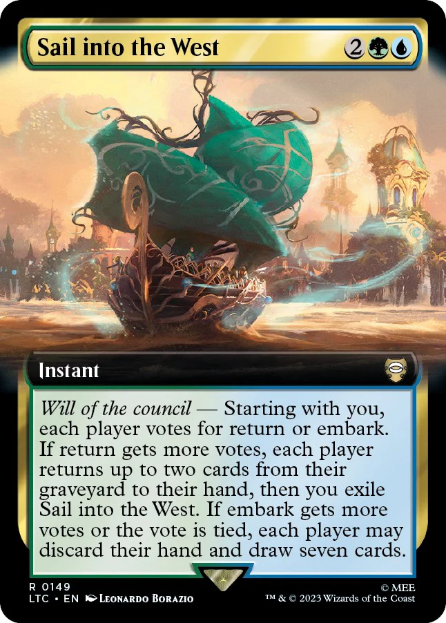 Sail into the West (Extended Art) [LTC - 149]