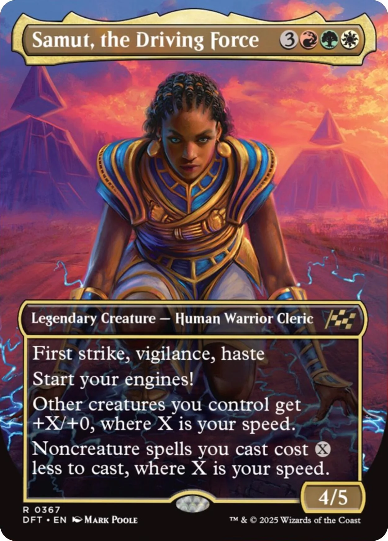 Samut, the Driving Force (Borderless) [DFT - 367]