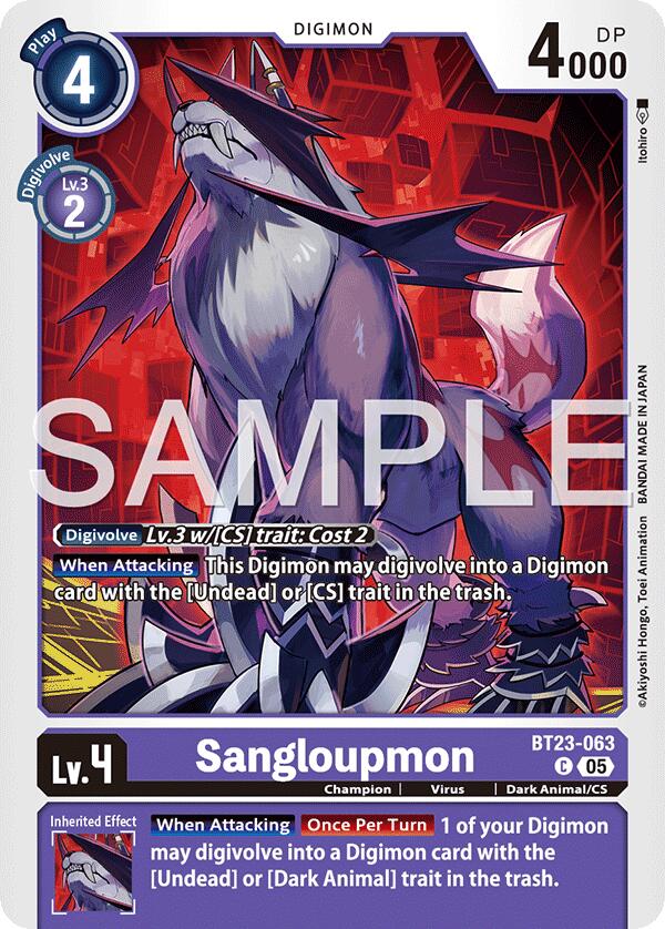Sangloupmon [BT-23 - BT23-063 C]