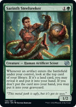 Sarinth Steelseeker [BRO - 189]