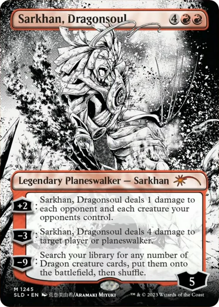 Sarkhan, Dragonsoul (Borderless) [SLD - 1245]