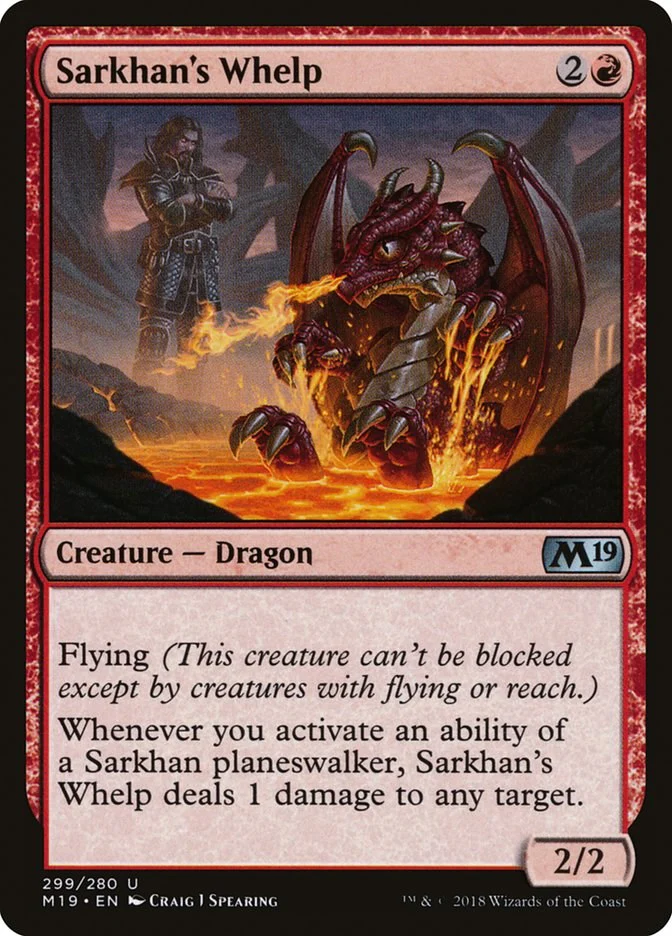Sarkhan's Whelp [M19 - 299]