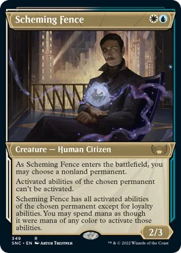 Scheming Fence (Showcase) [SNC - 349]