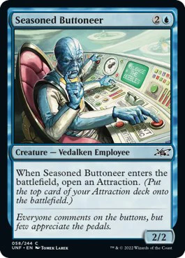 Seasoned Buttoneer [UNF - 58]