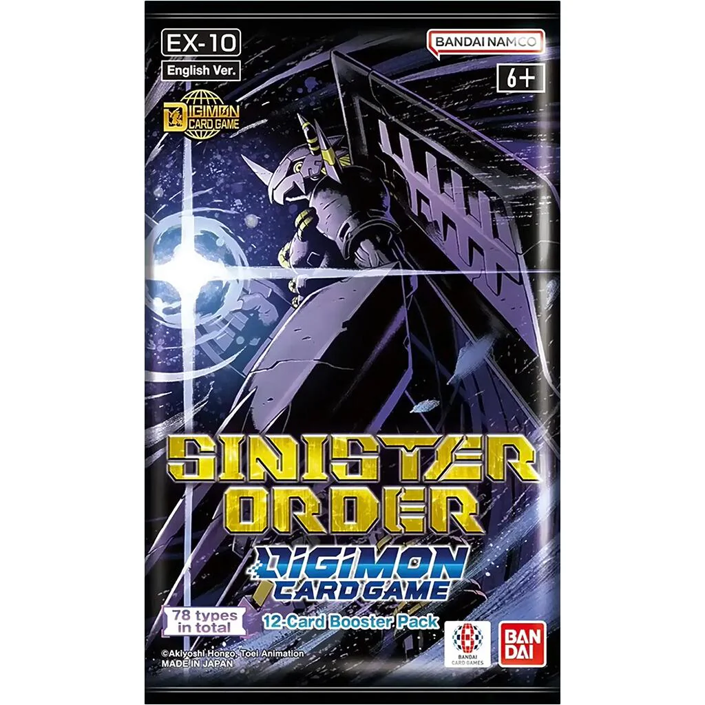 Sinister Order Booster Pack [EX10 - 000]