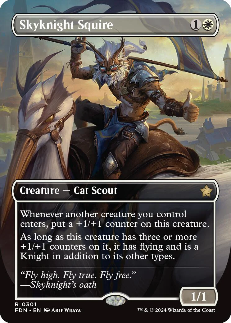 Skyknight Squire (Borderless) [FDN - 301]
