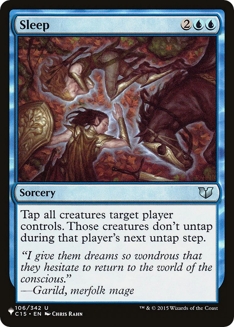 Sleep (C15) [LIST - 106/342]