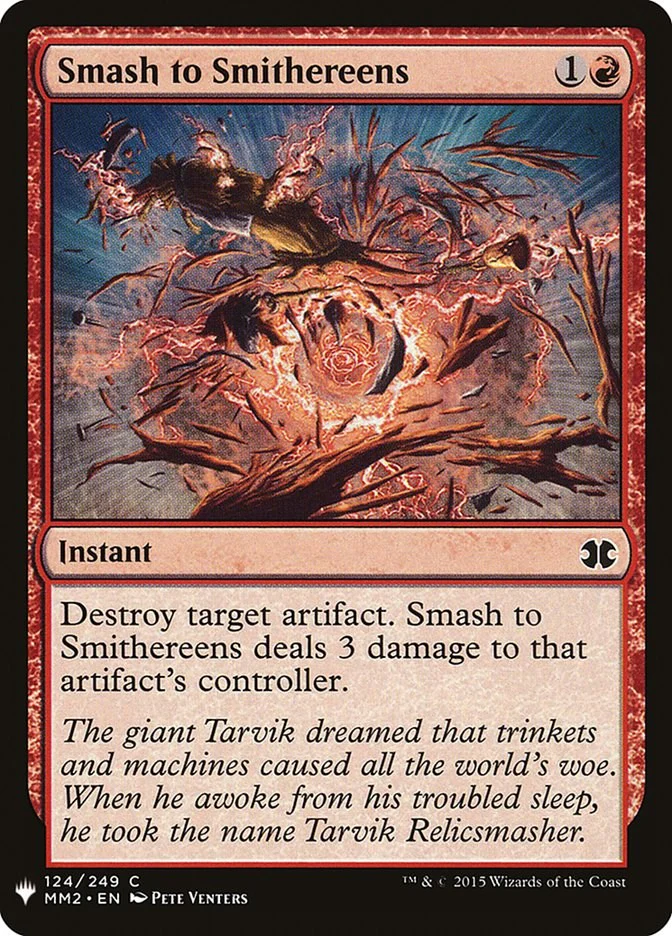 Smash to Smithereens [LIST - 124]