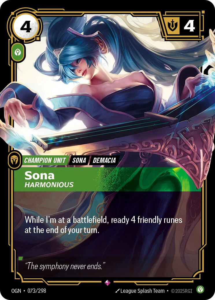 Sona - Harmonious [OGN - 073/298]
