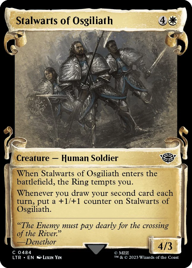 Stalwarts of Osgiliath (Showcase Scrolls) [LTR - 484]