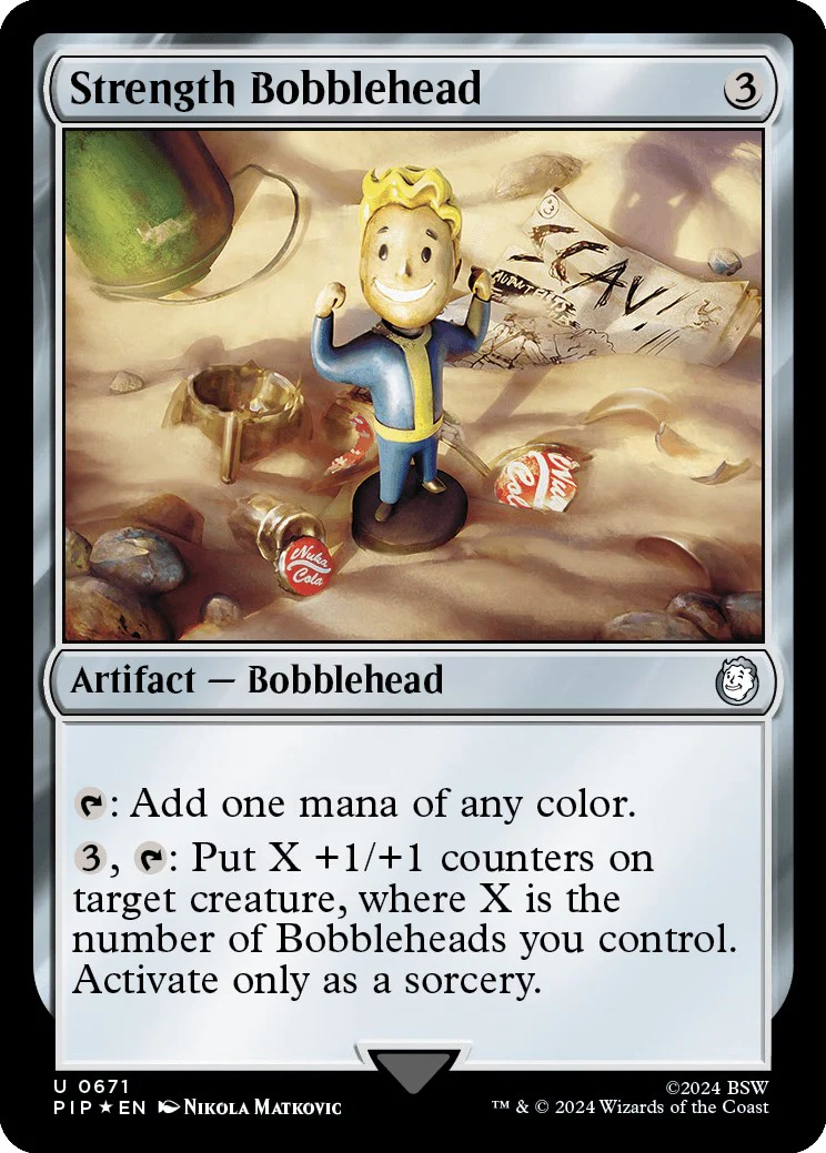 Strength Bobblehead (Surge Foil) [PIP - 671]