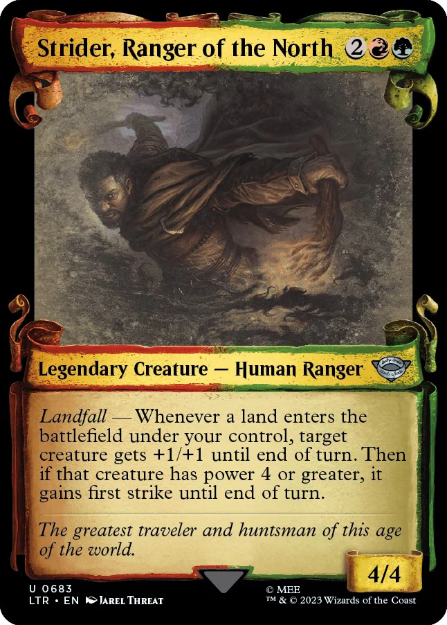 Strider, Ranger of the North (Showcase Scrolls) [LTR - 683]