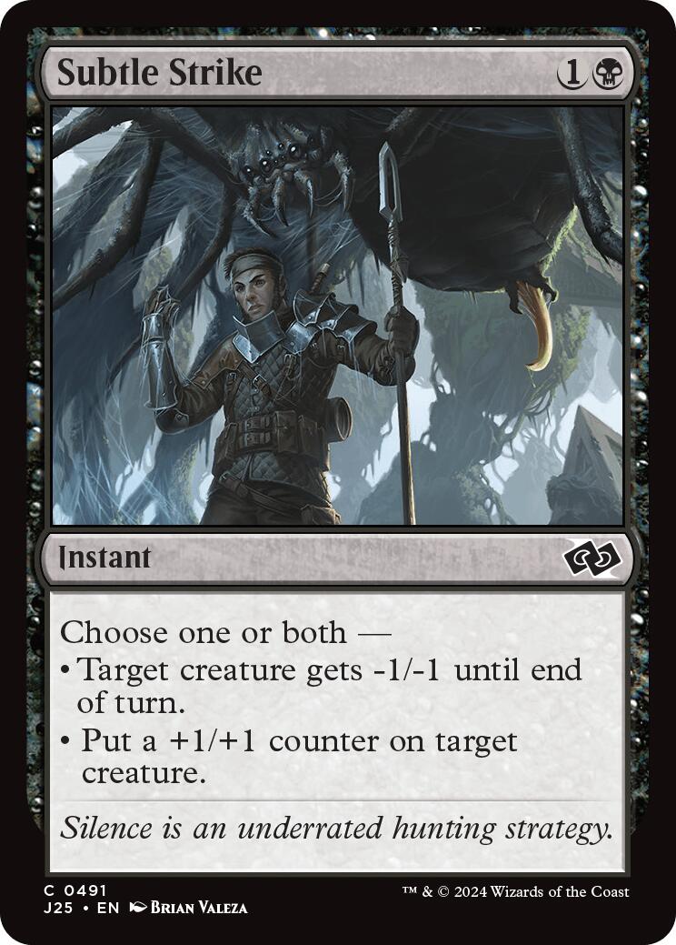 Subtle Strike [J25 - 491]