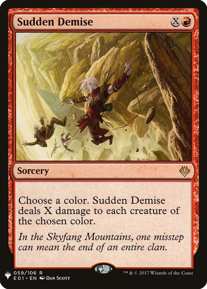 Sudden Demise [LIST - 059/106]