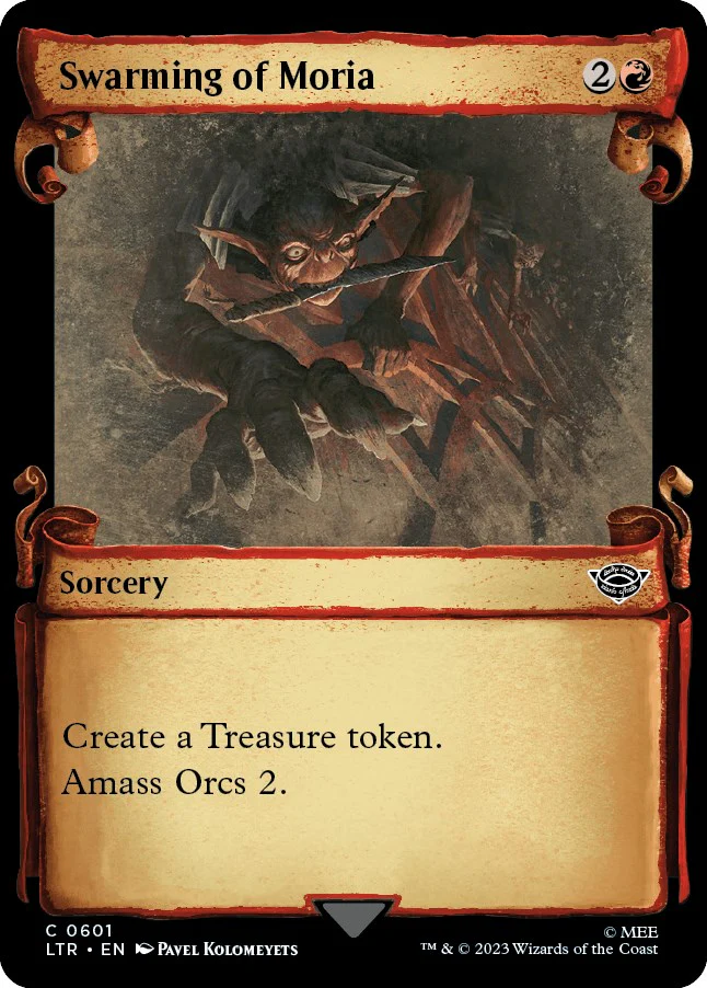 Swarming of Moria (Showcase Scrolls) [LTR - 601]