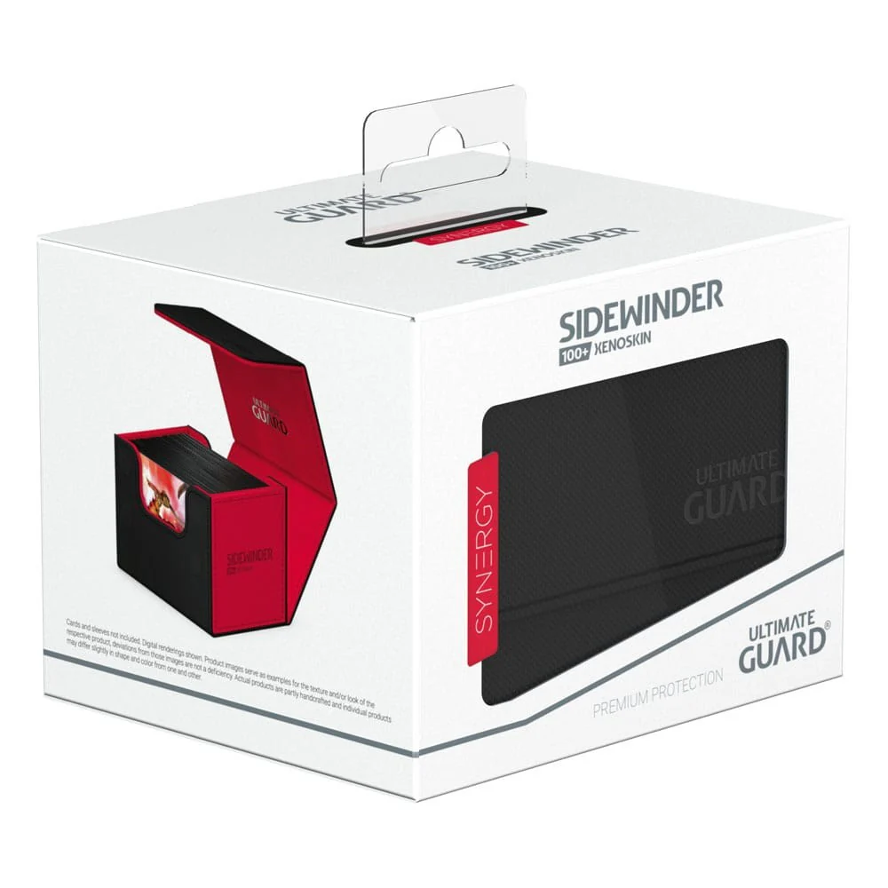Synergy Sidewinder Xenoskin Deck Case 100+ - Black/Red [000]