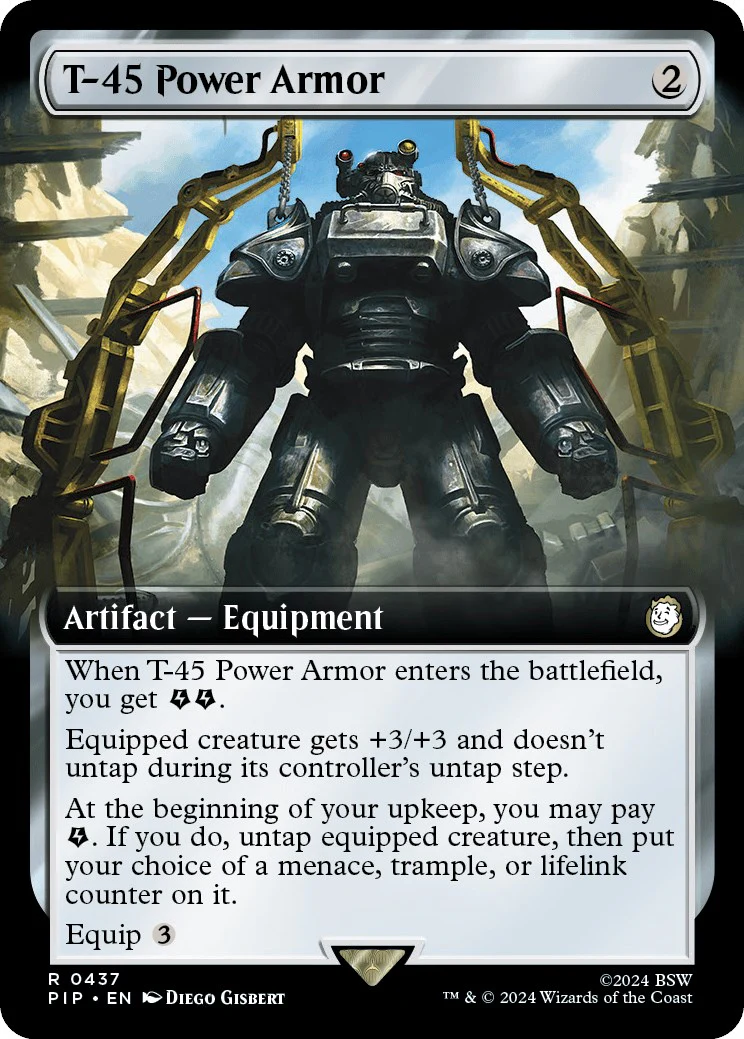T-45 Power Armor (Extended Art) [PIP - 437]