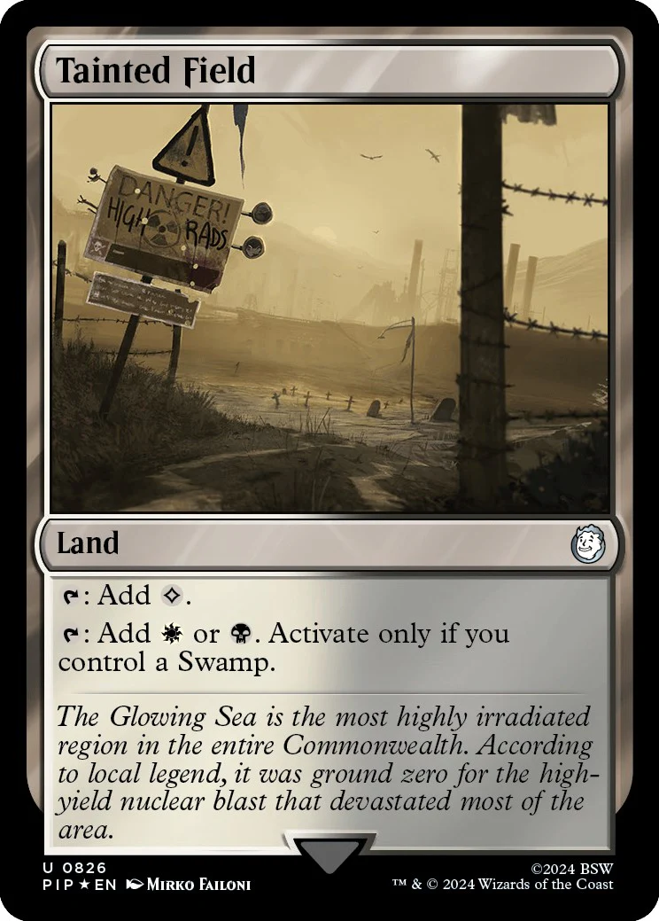 Tainted Field (Surge Foil) [PIP - 826]