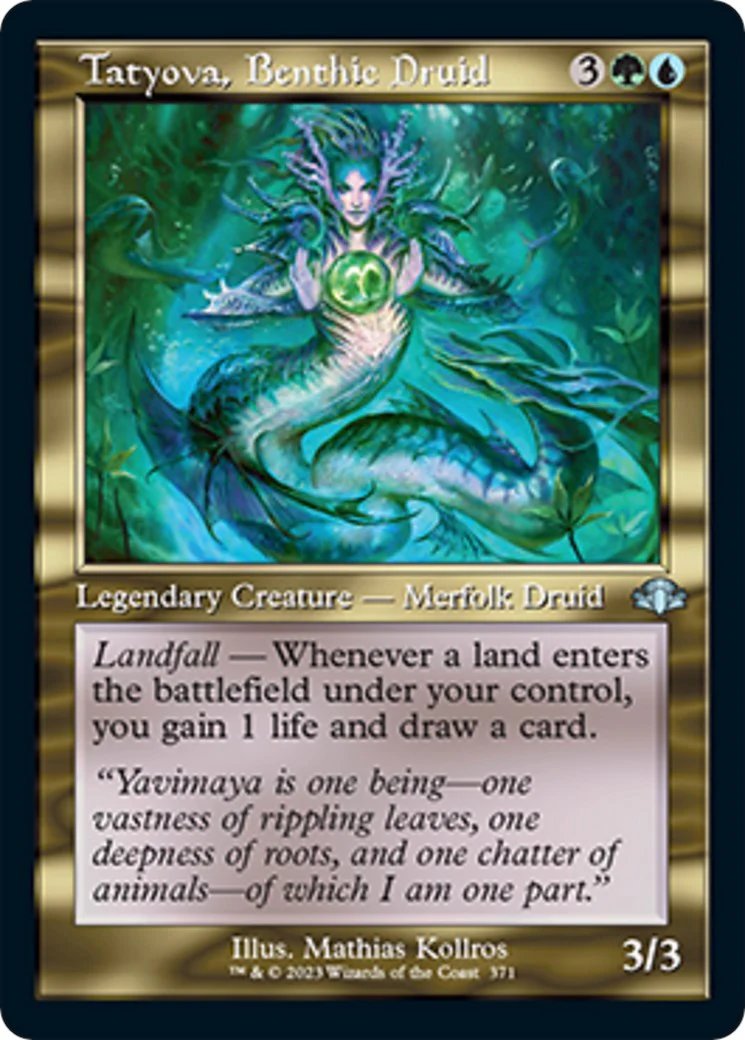 Tatyova, Benthic Druid (Retro Frame) [DMR - 371]